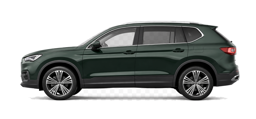 Dark green mid-size SUV